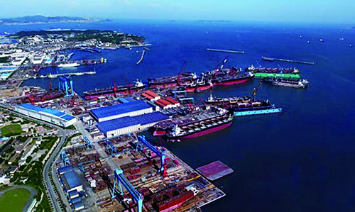 大連中遠(yuǎn)造船廠